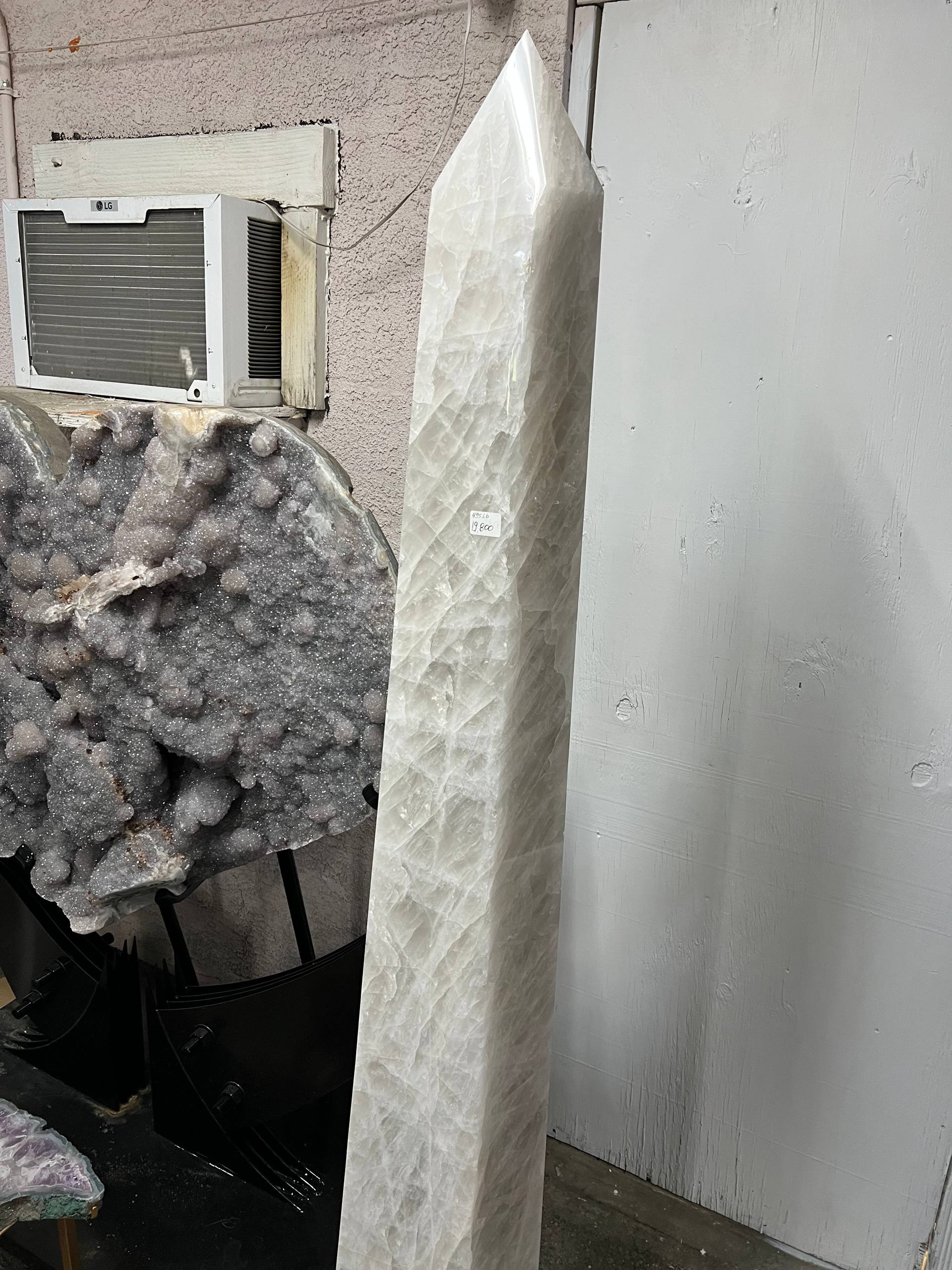 Smoky Quartz towers tall and huge – view 12