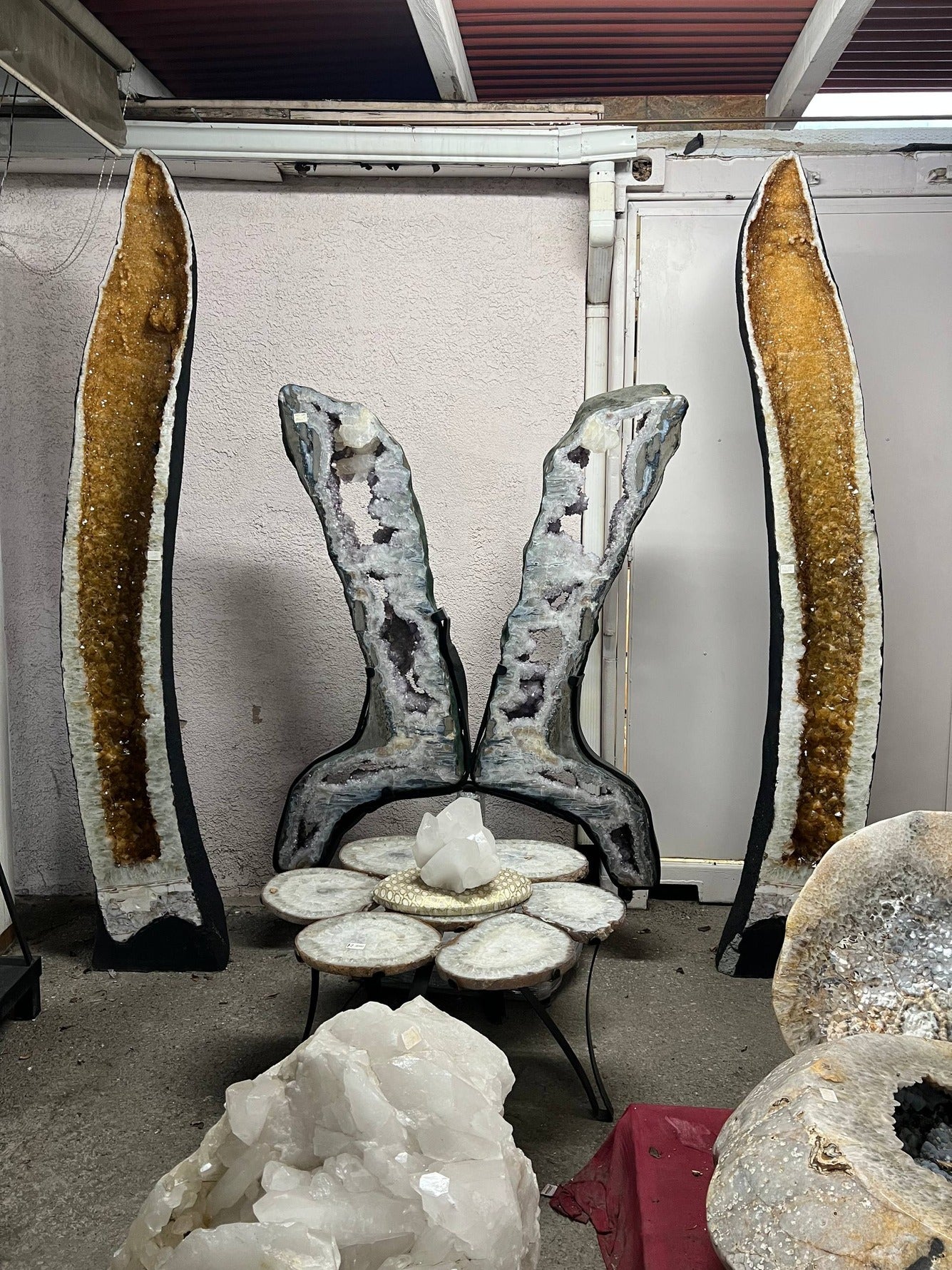 Amethyst Cathedral Geode – view 1