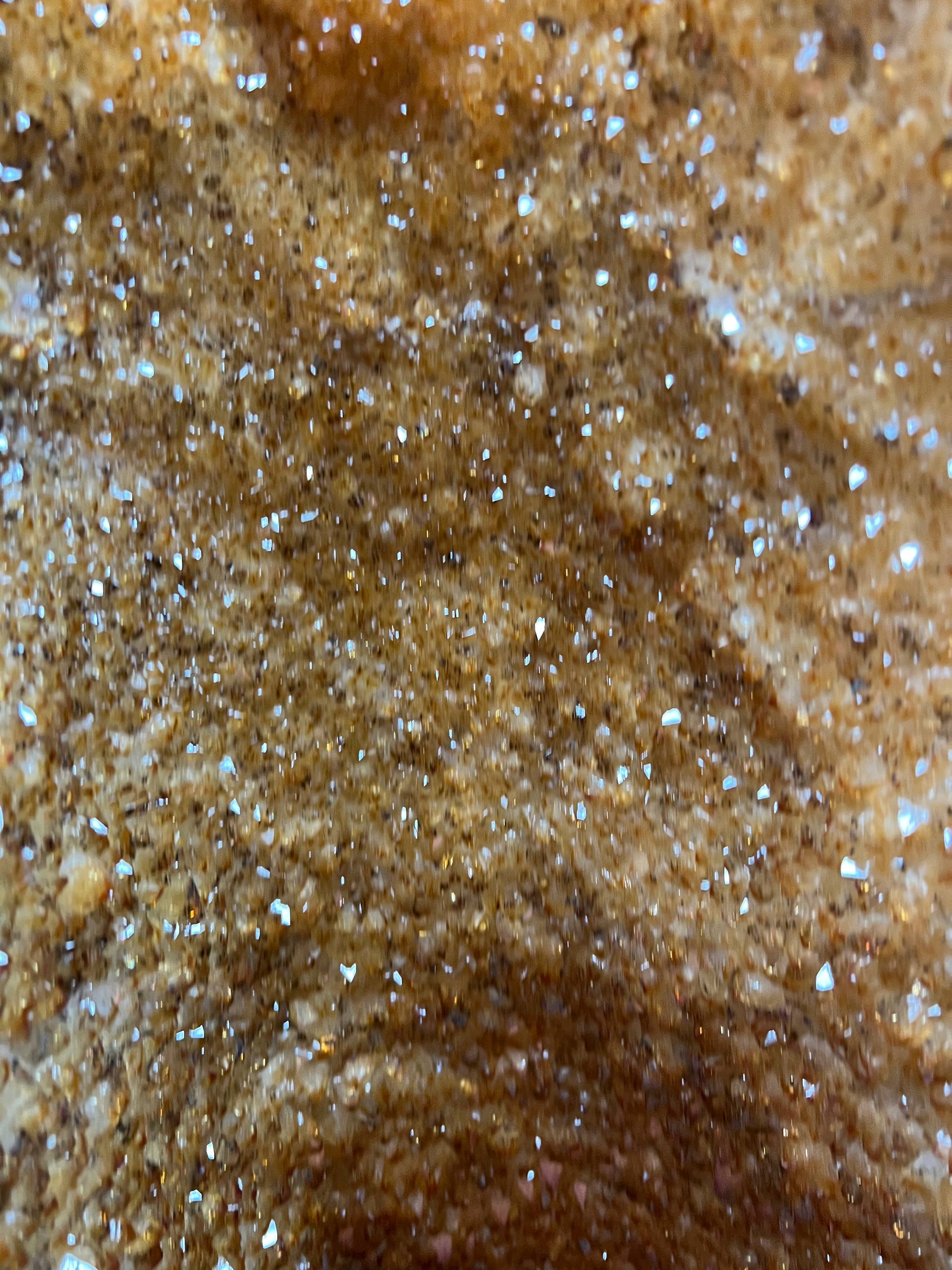 Big tall geode tower standing alone citrine – view 6