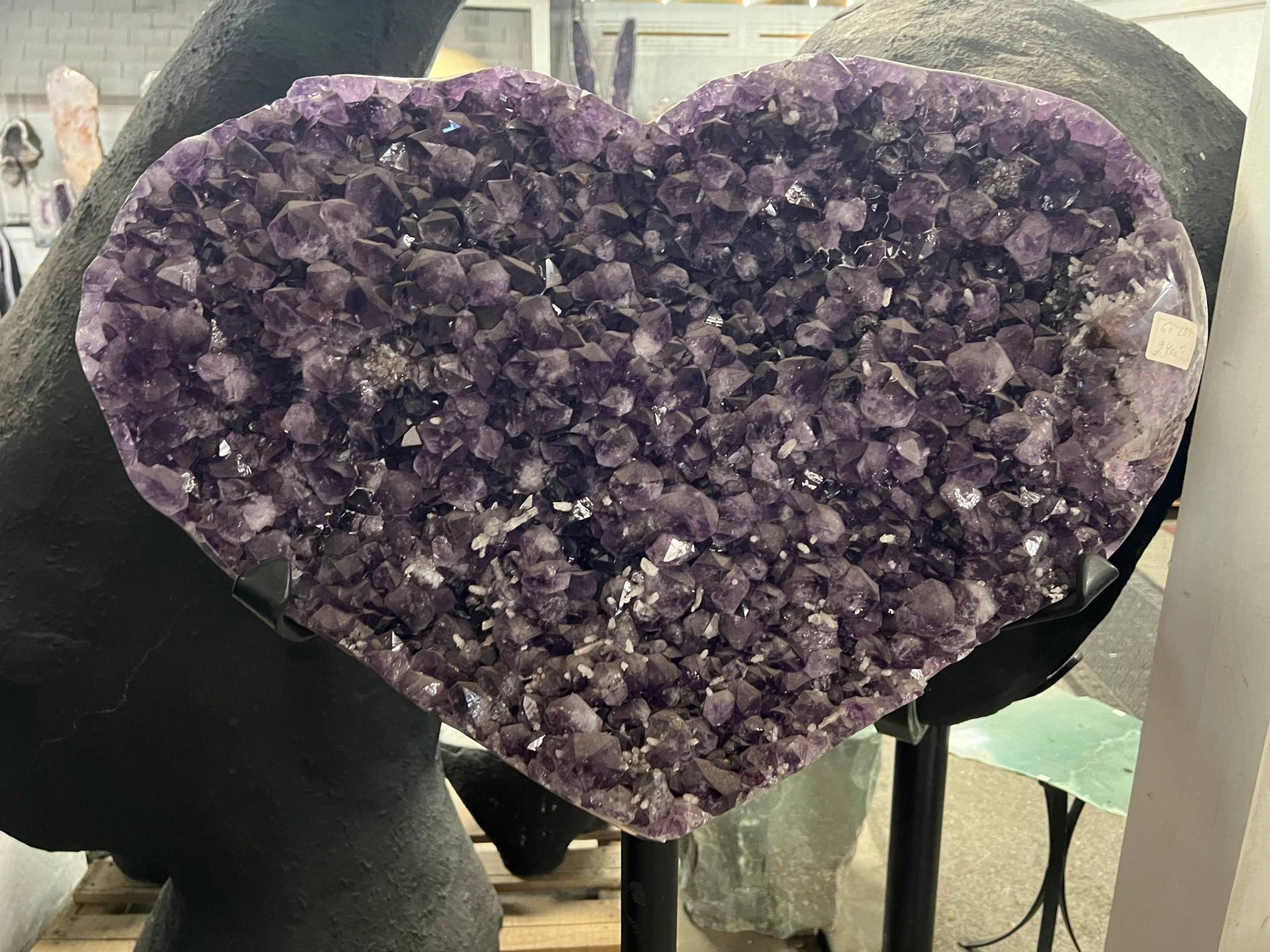 Amethyst Tower on stand – view 5
