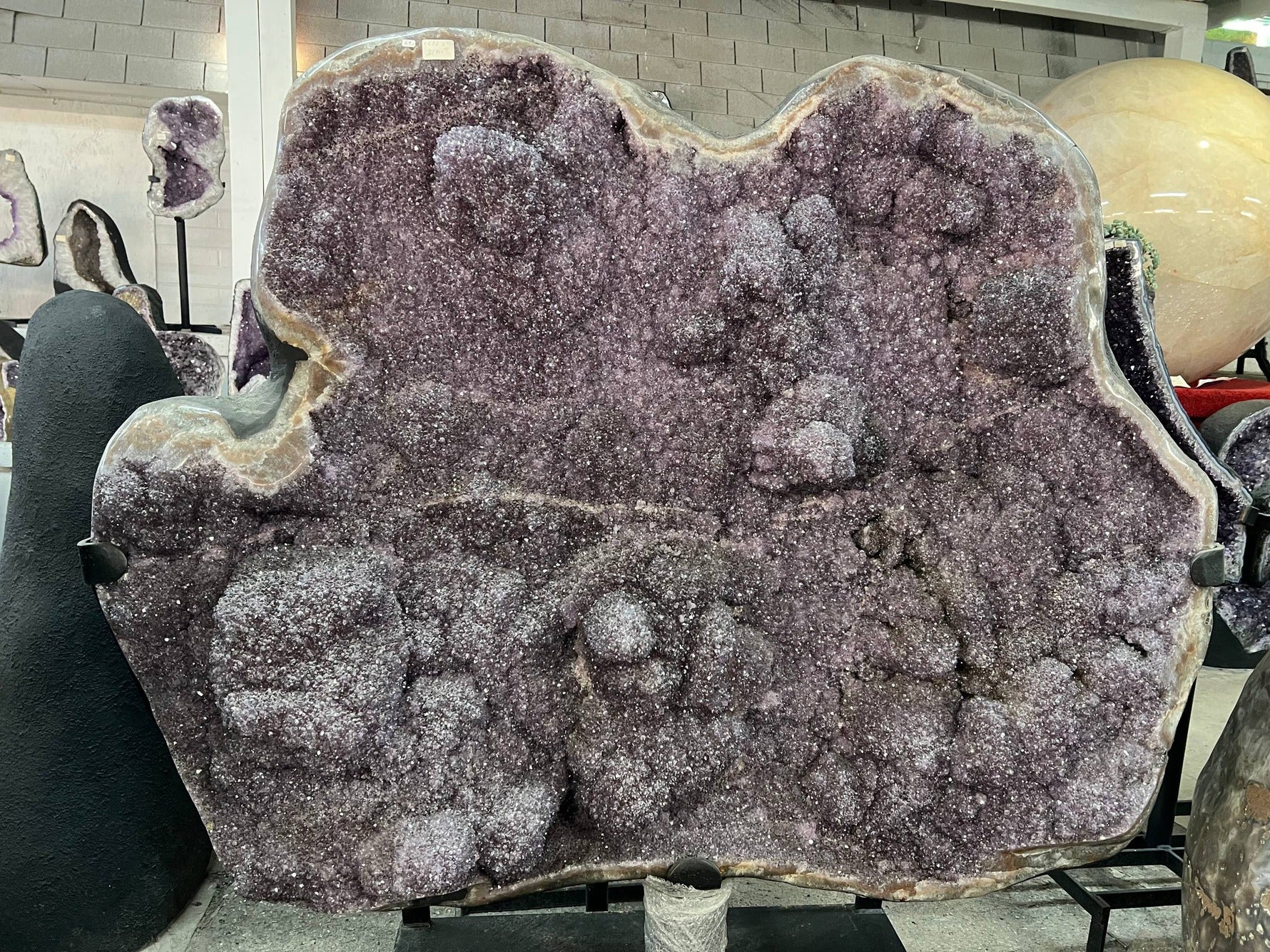 Large Amethyst Slab – full front