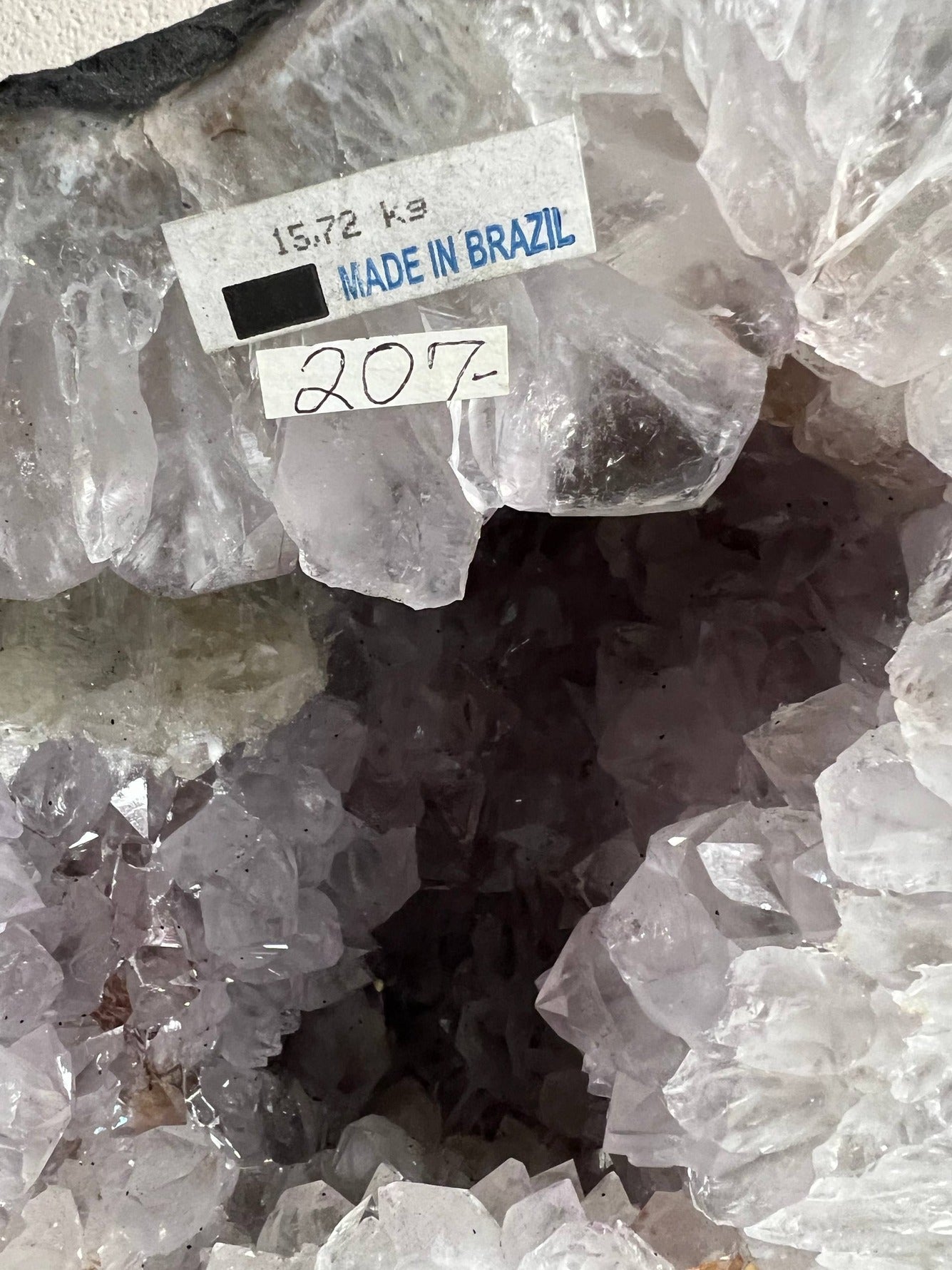 Amethyst geode – view 4