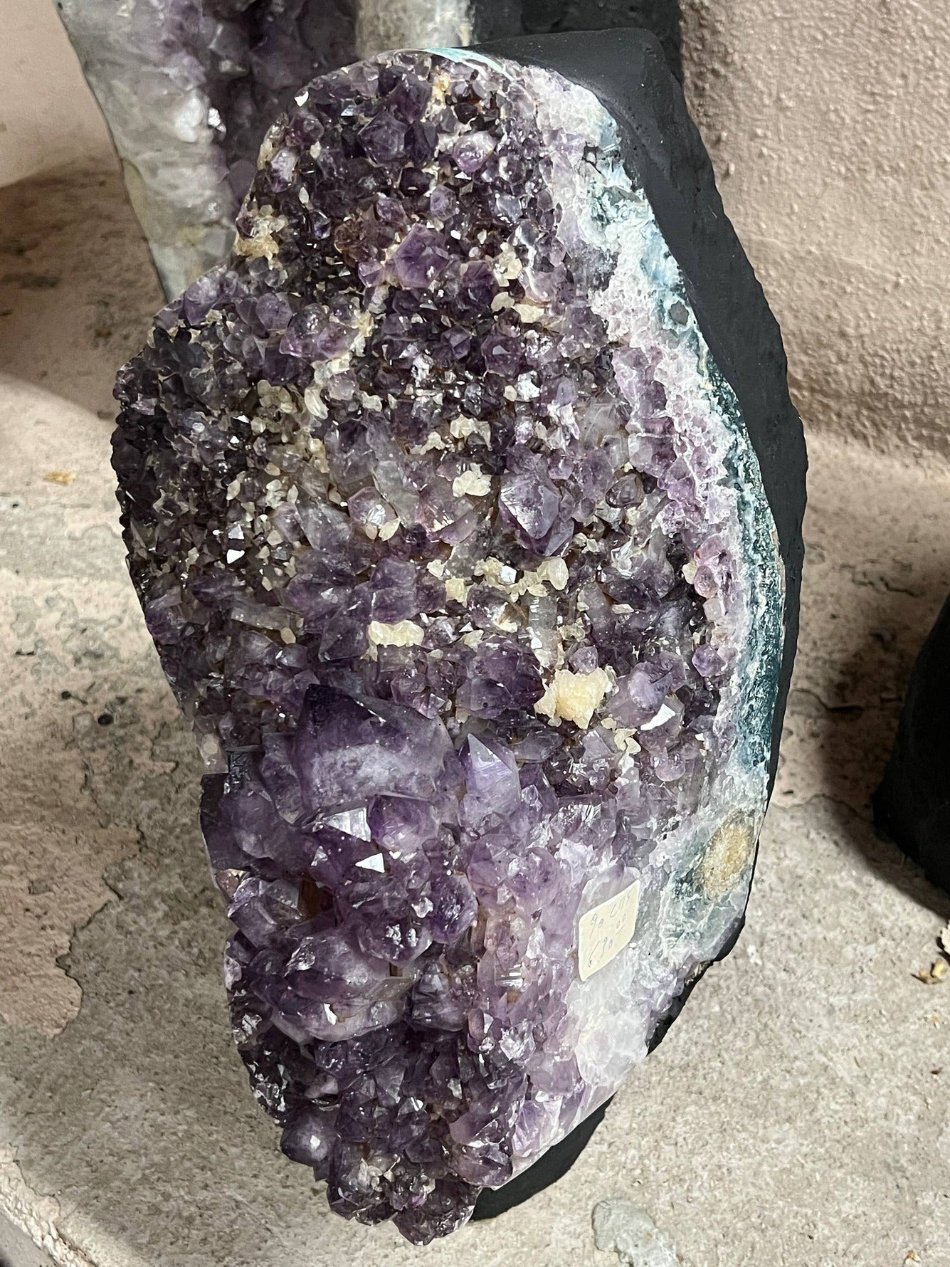 Amethyst cluster – view 1