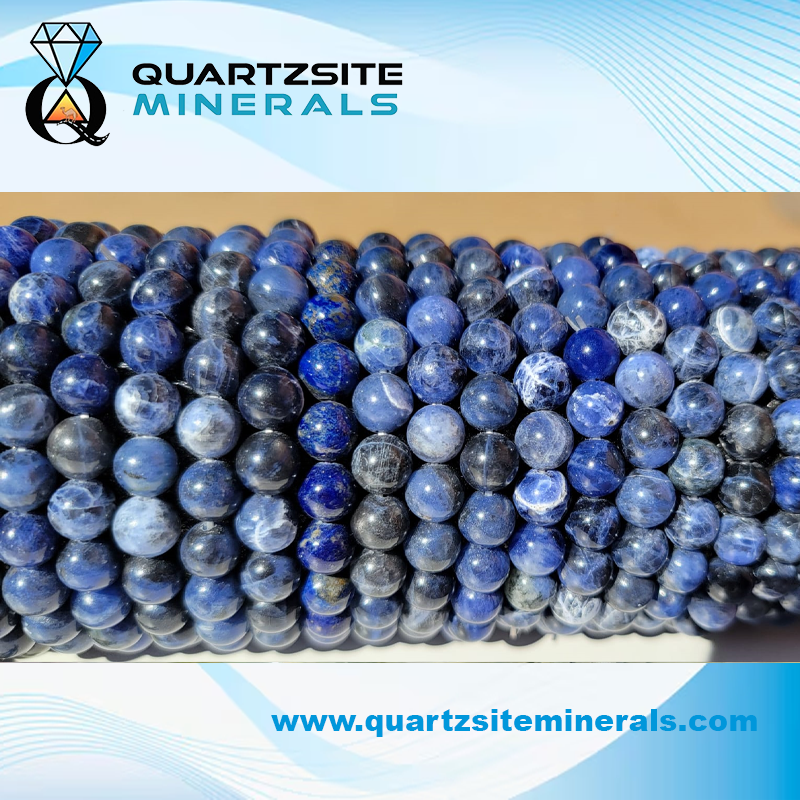 Sodalite crystal beads bracelets