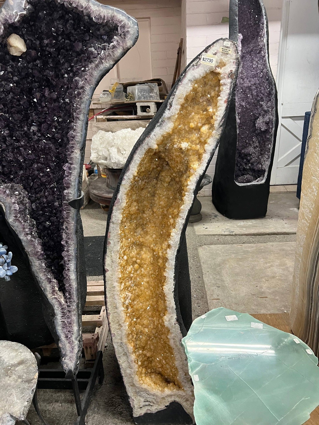 Amethyst cluster – view 4