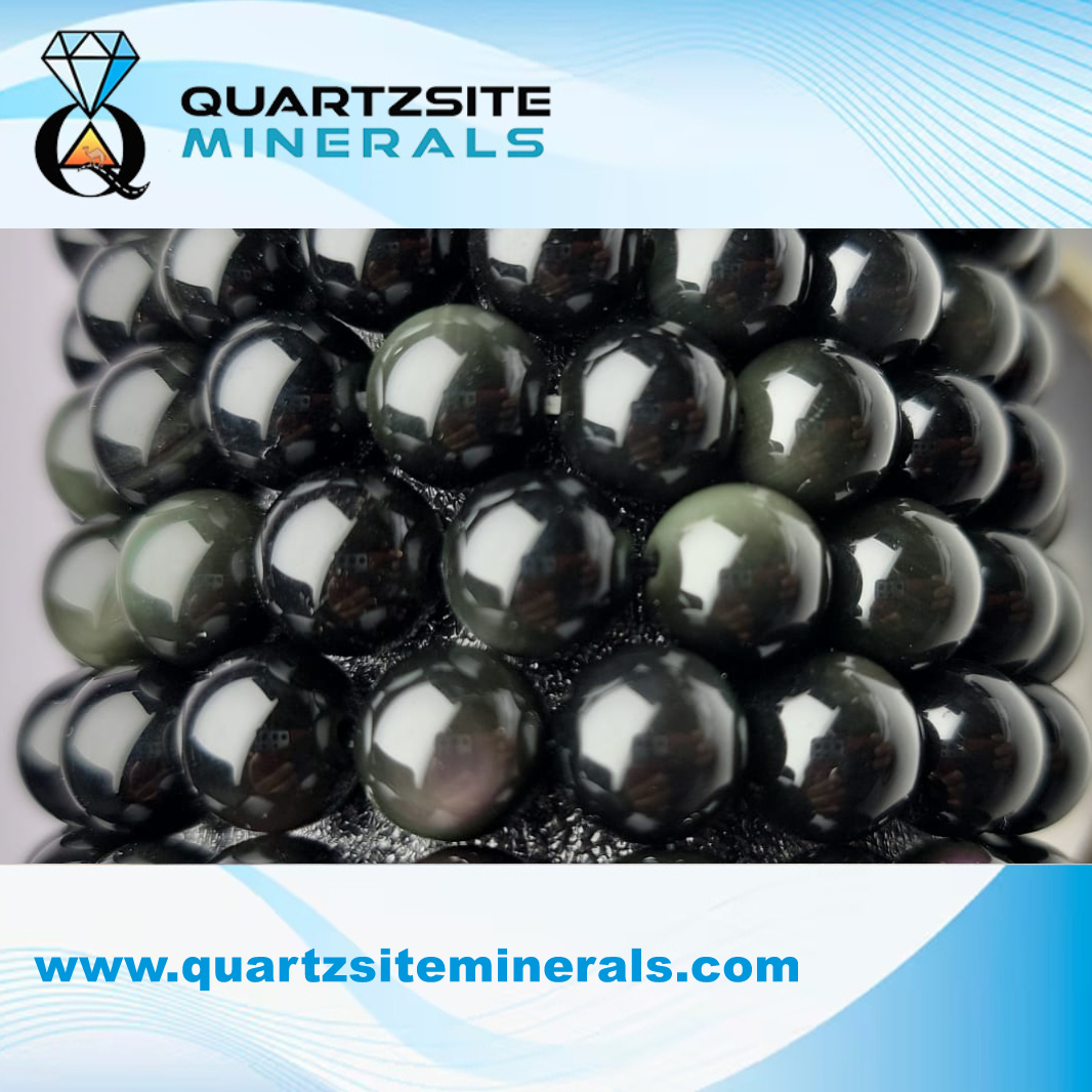 Rainbow Obsidian large bracelets