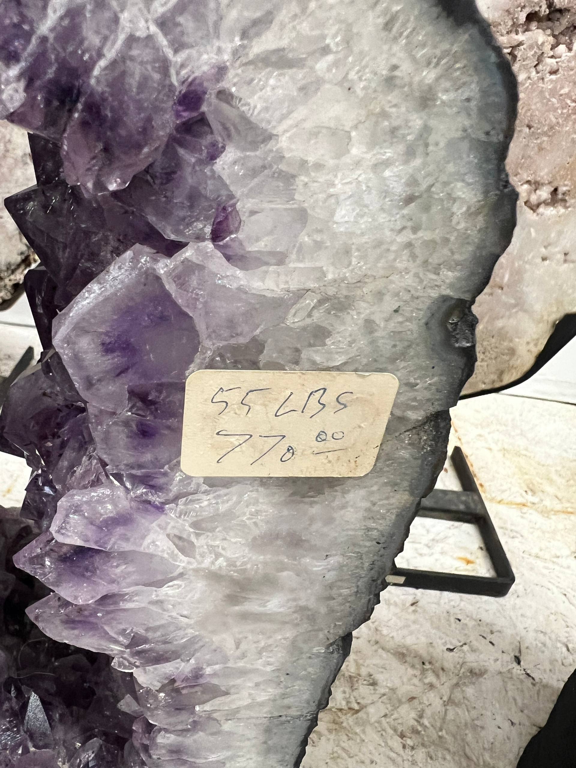 Amethyst geode beautiful color – view 6