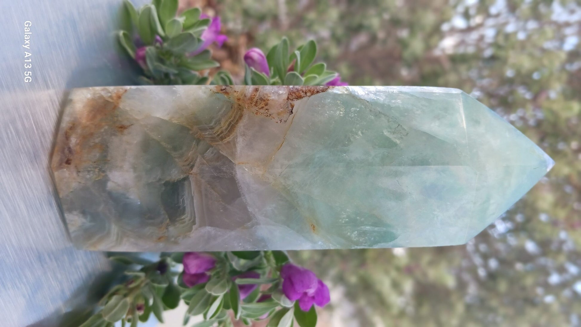 Fluorite Crystal Tower Large