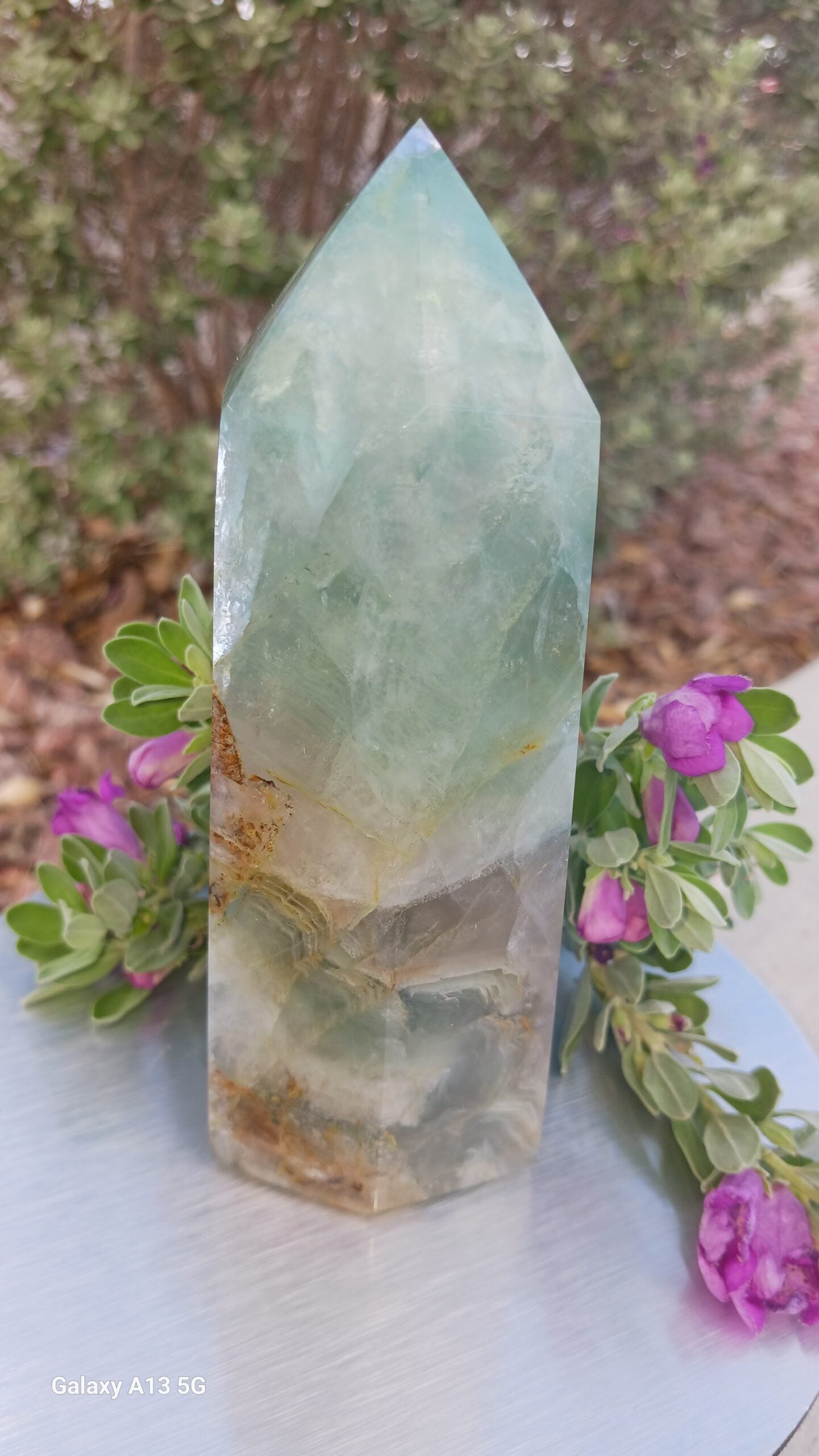 Fluorite Crystal Tower Large