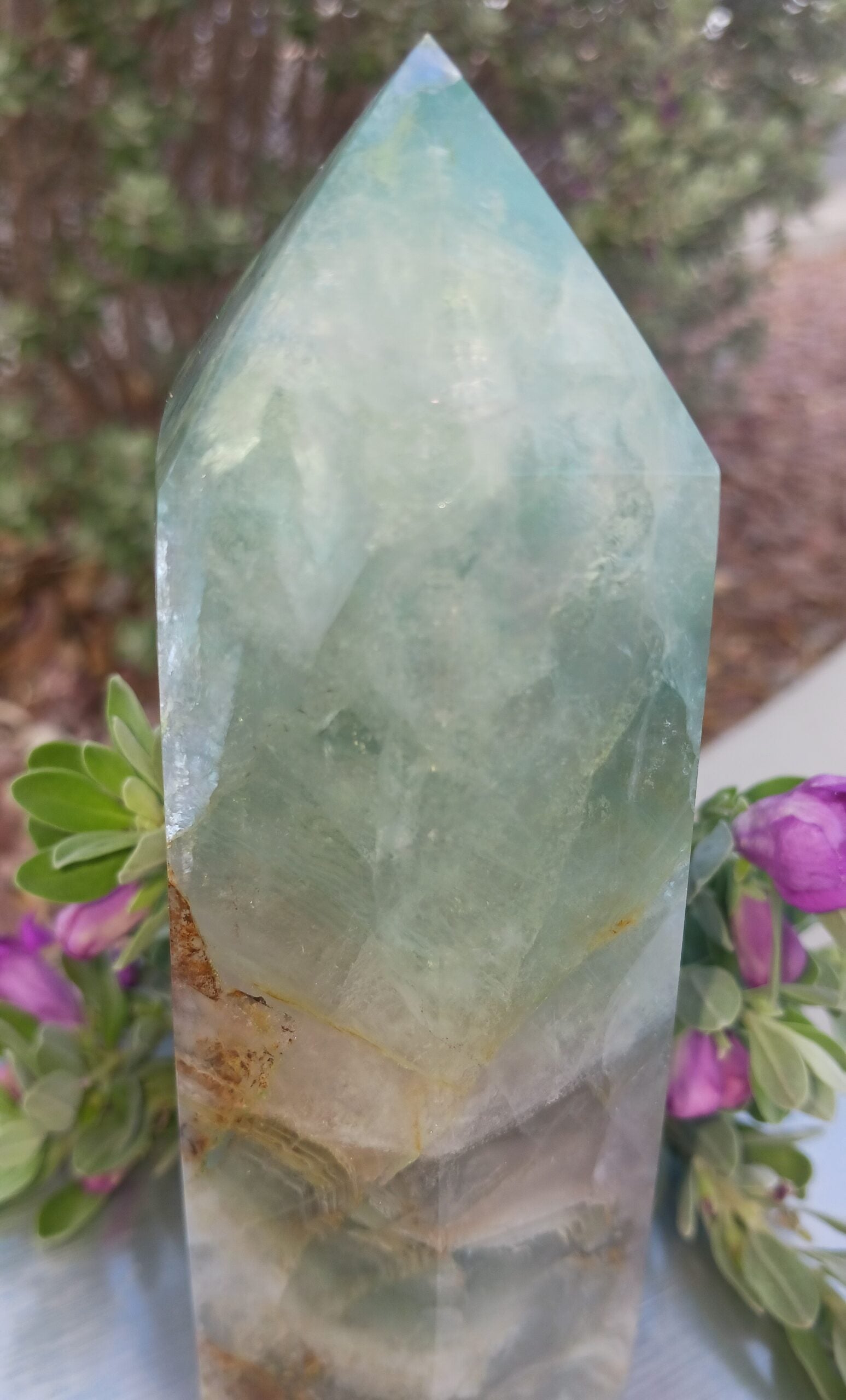 Fluorite Crystal Tower Large