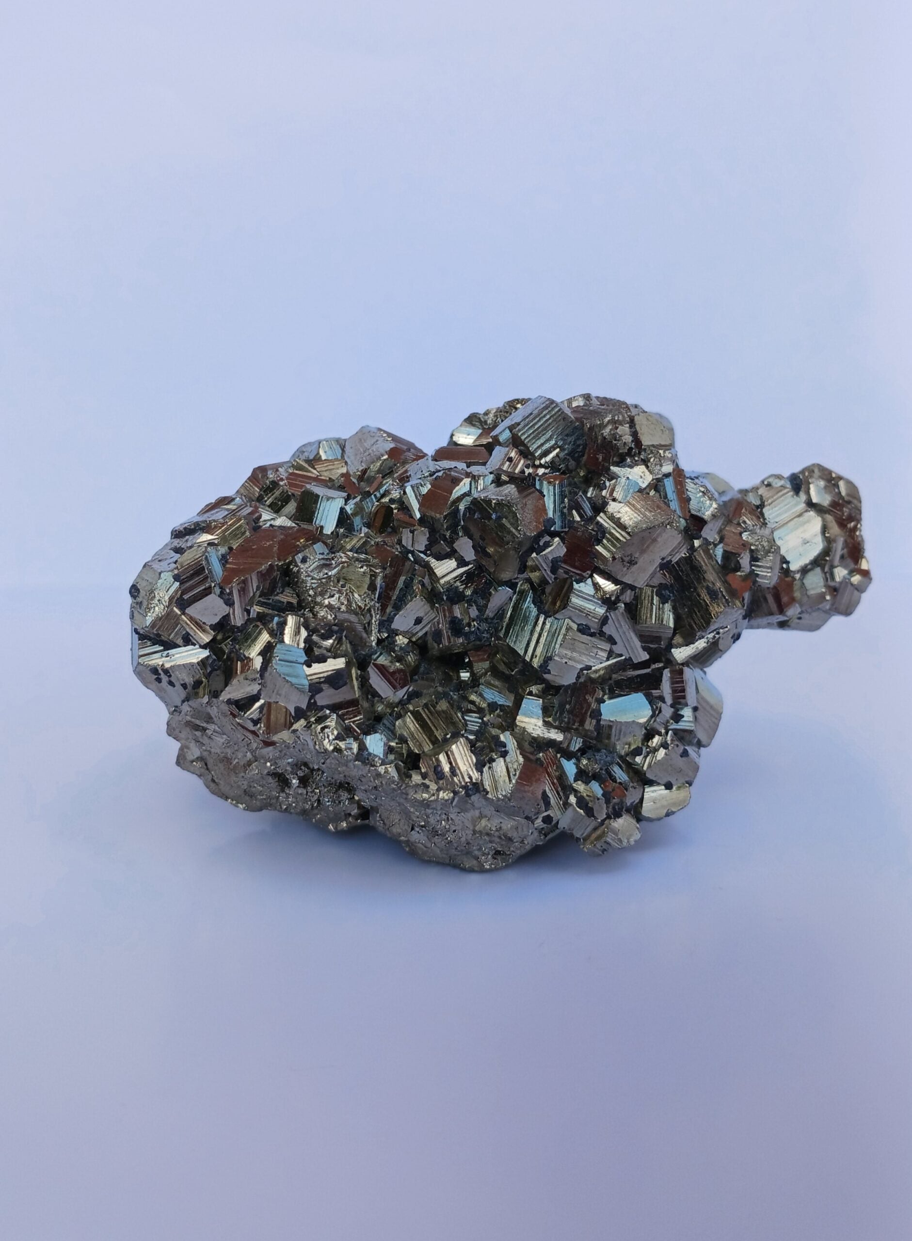 Pyrite Crystal Cluster