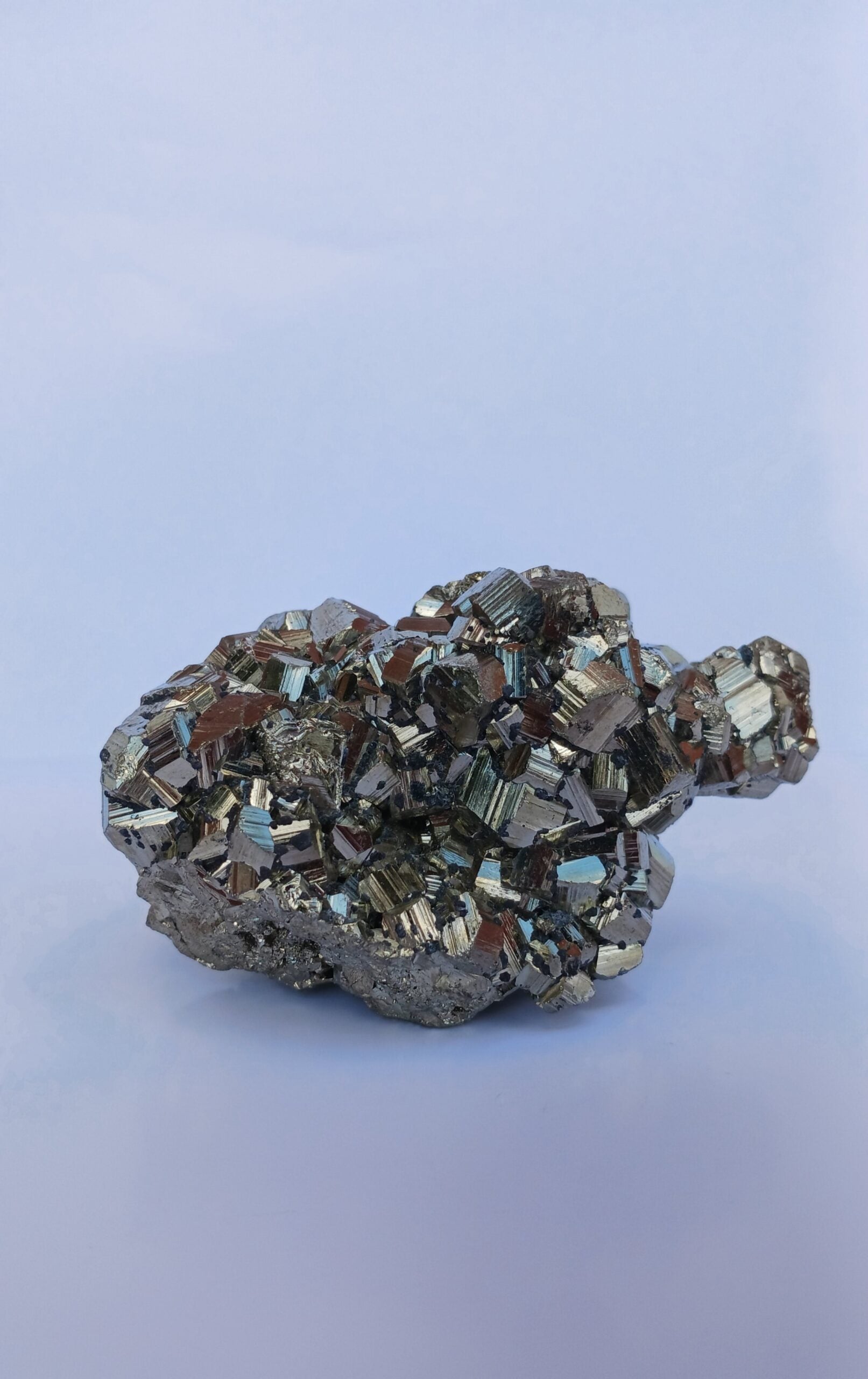 Pyrite Crystal Cluster