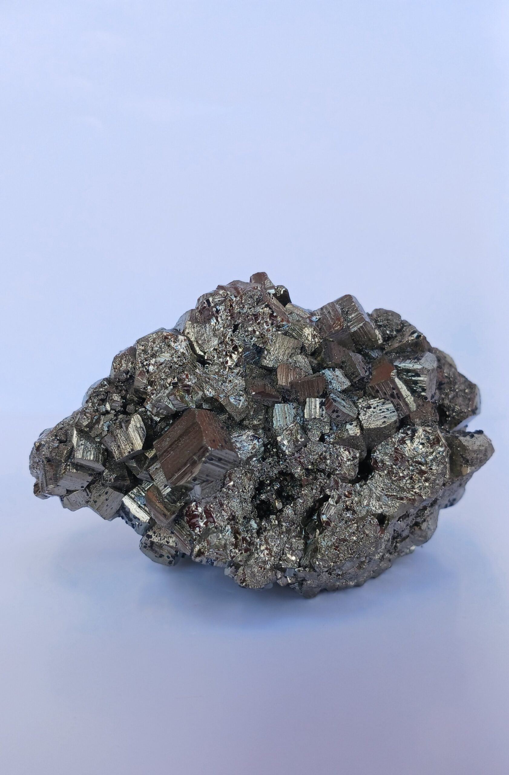 Pyrite Crystal Cluster