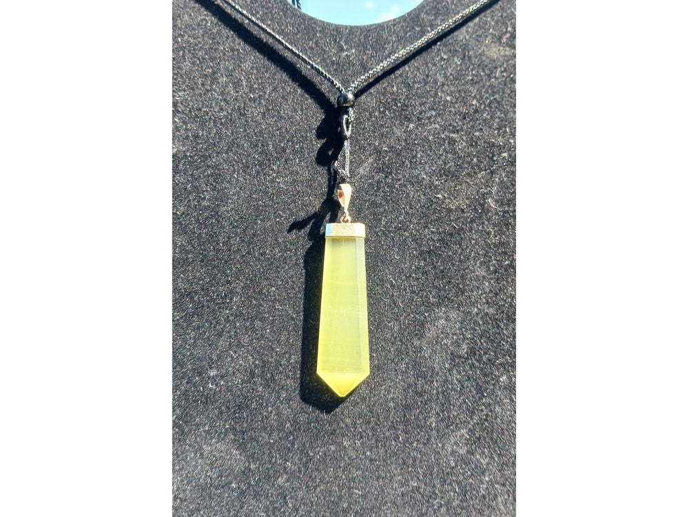 Calcite Crystal Pendant