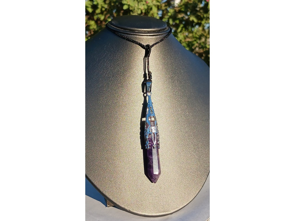 Dream Amethyst Crystal Pendant
