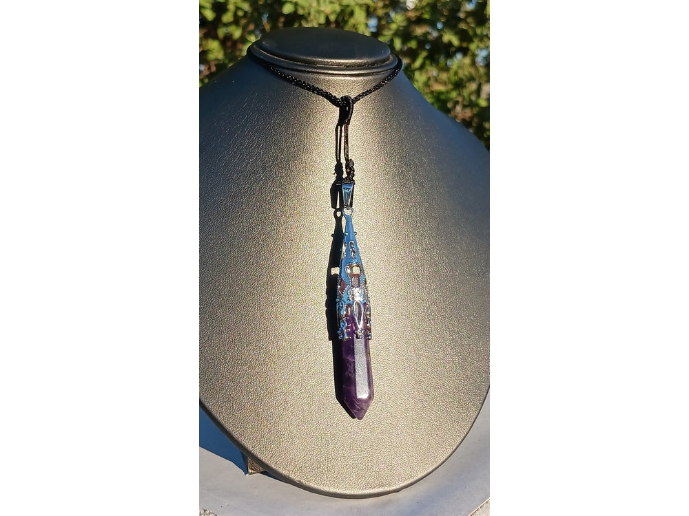 Dream Amethyst Crystal Pendant
