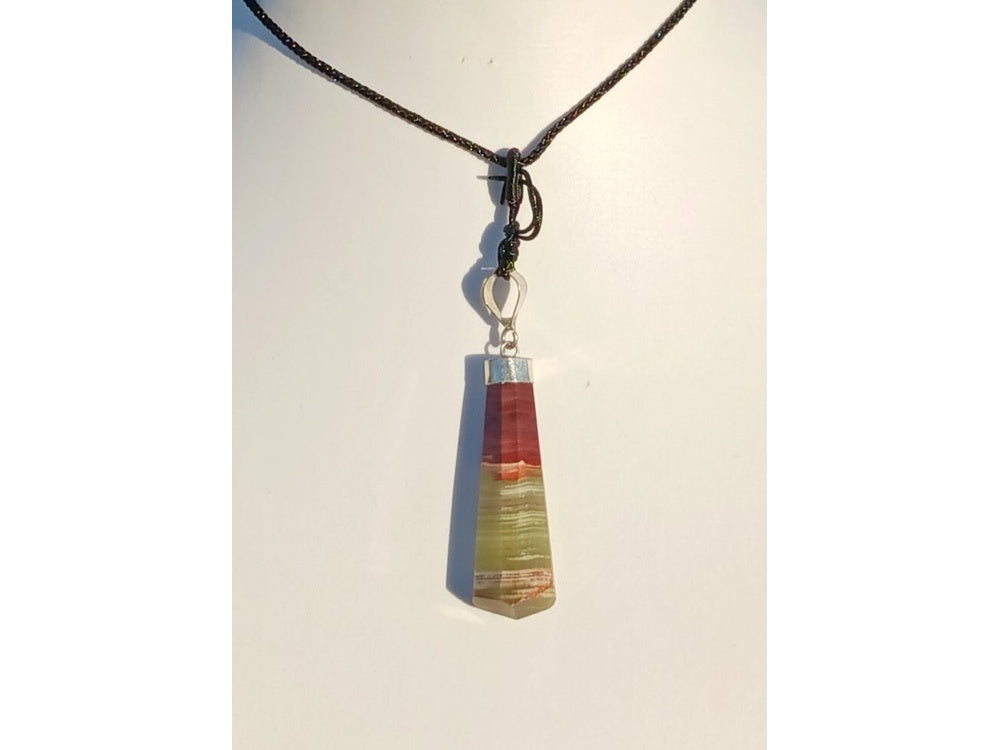 Afghan Jasper Crystal Pendant