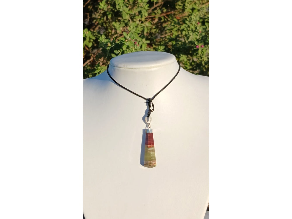 Afghan Jasper Crystal Pendant