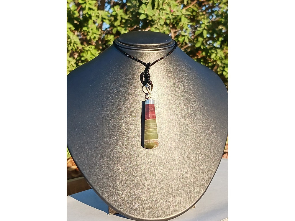 Afghan Jasper Crystal Pendant
