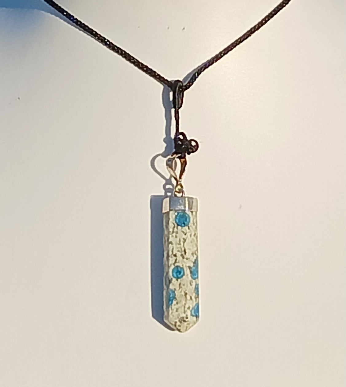 K2 Stone Crystal Tower Pendant