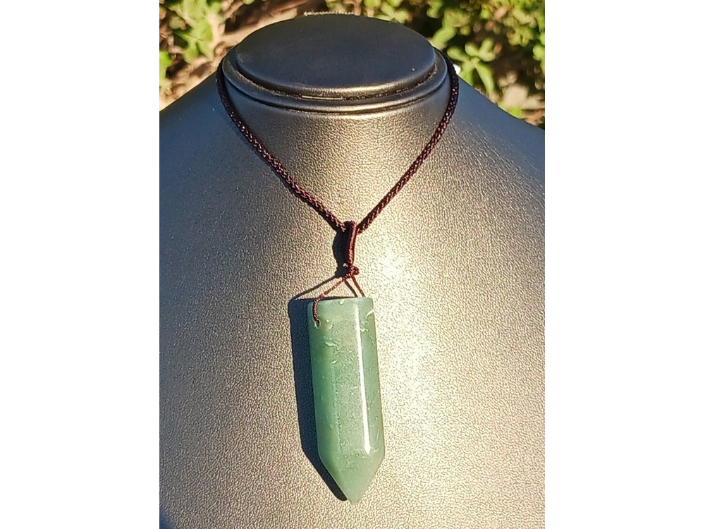Aventurine Tower Crystal Pendant