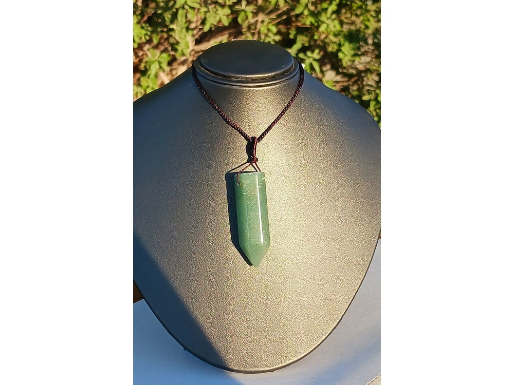 Aventurine Tower Crystal Pendant