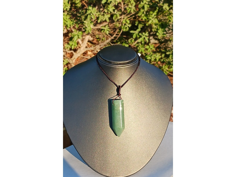 Aventurine Tower Crystal Pendant