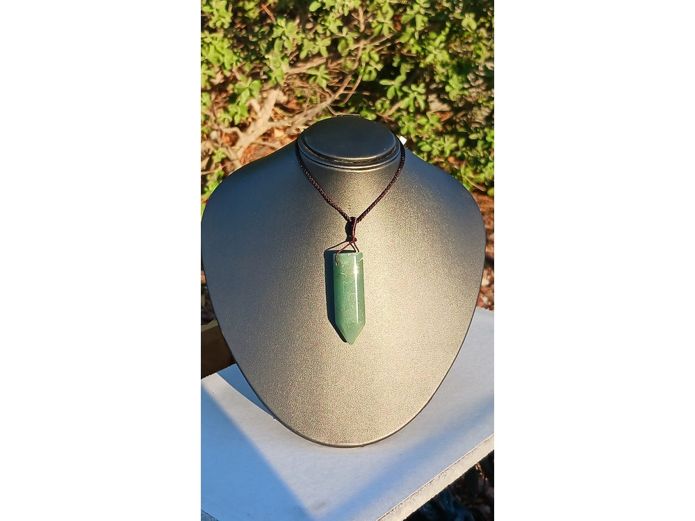 Aventurine Tower Crystal Pendant