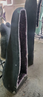 Amethyst Cathedral Geode Tall