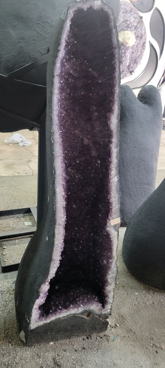 Amethyst Cathedral Geode Tall