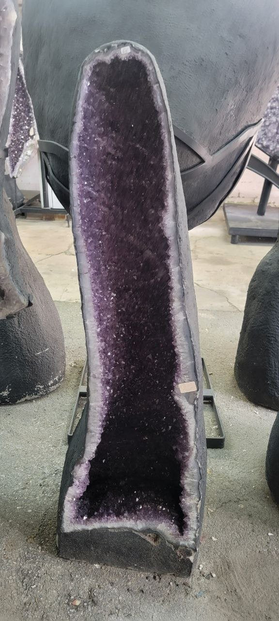 Amethyst Cathedral Geode Tall