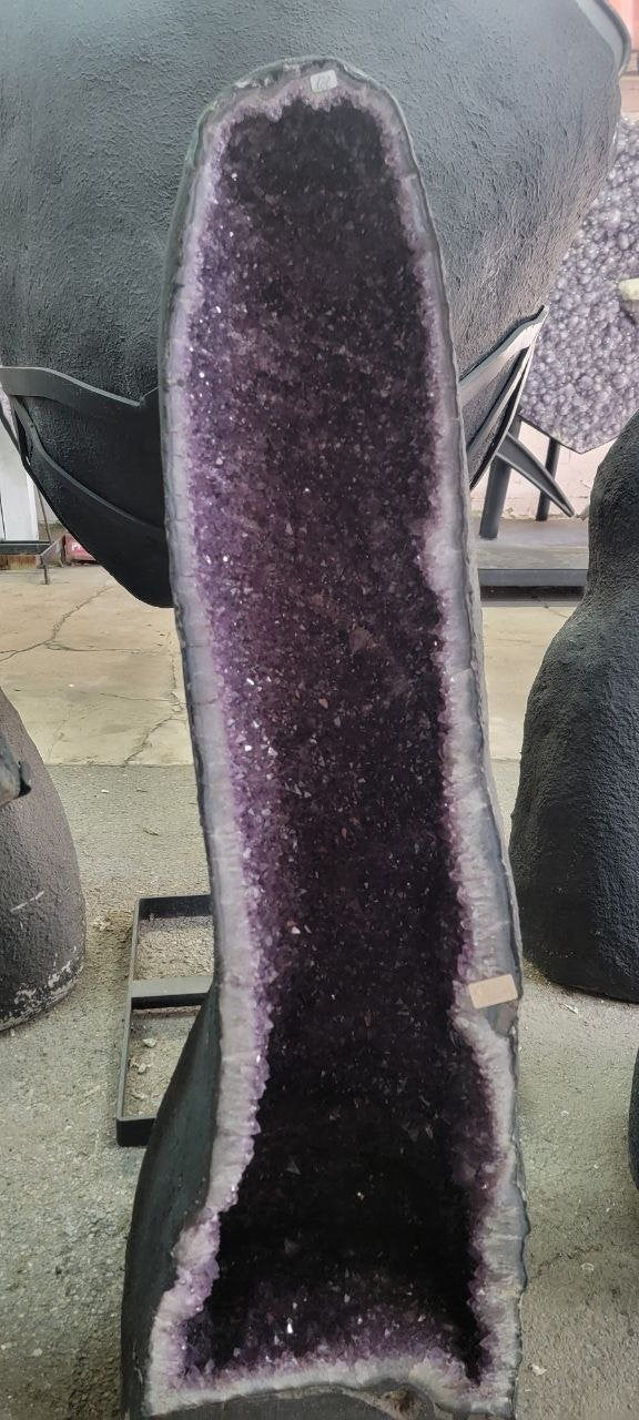 Amethyst Cathedral Geode Tall
