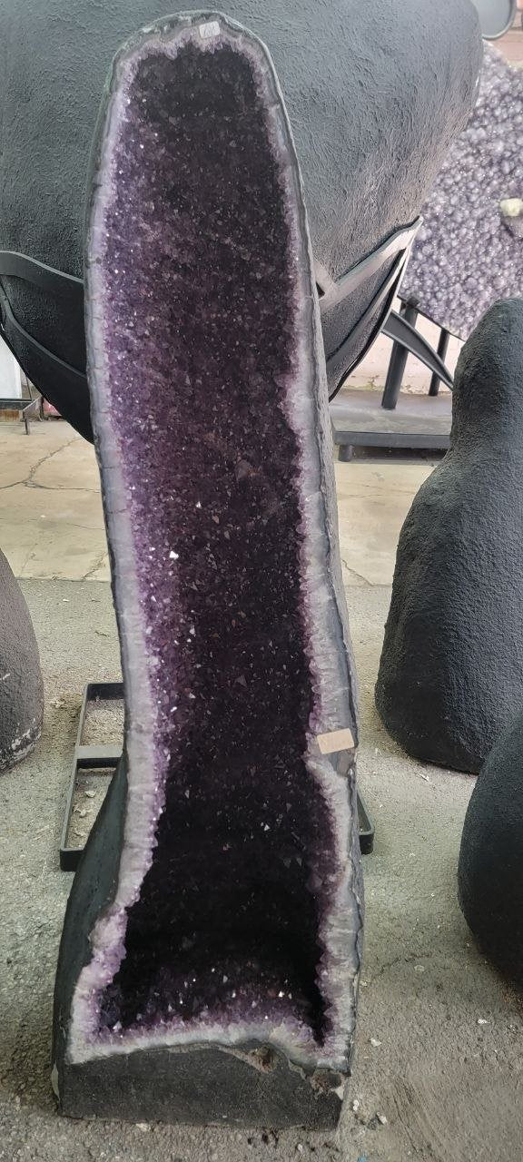Amethyst Cathedral Geode Tall