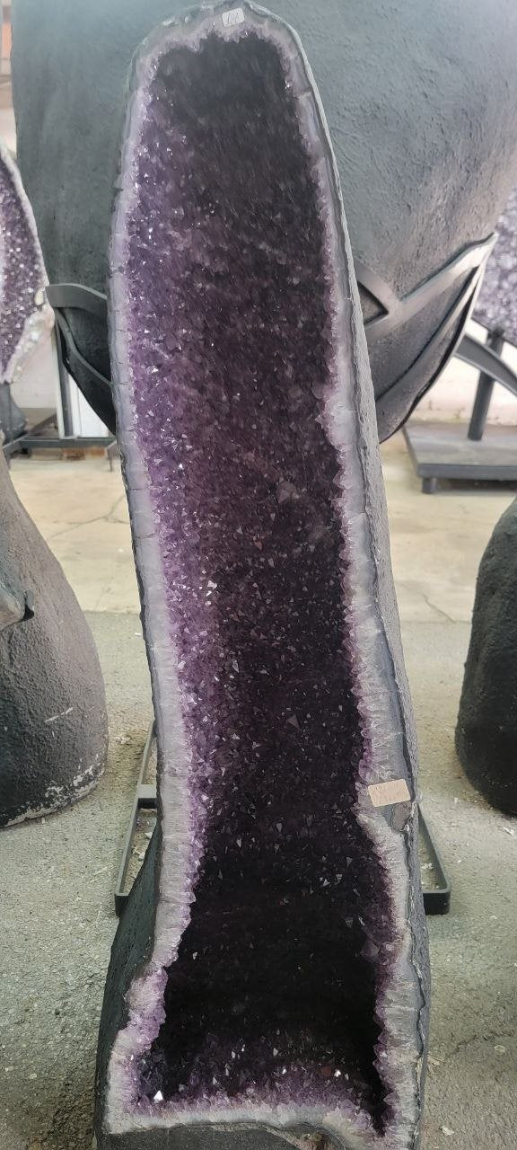 Amethyst Cathedral Geode Tall