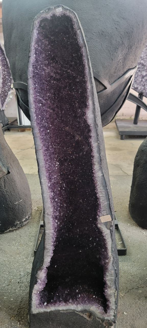 Amethyst Cathedral Geode Tall