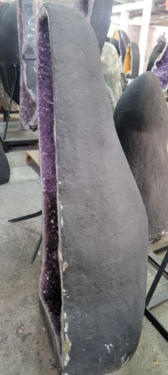 Amethyst Cathedral Geode Tall