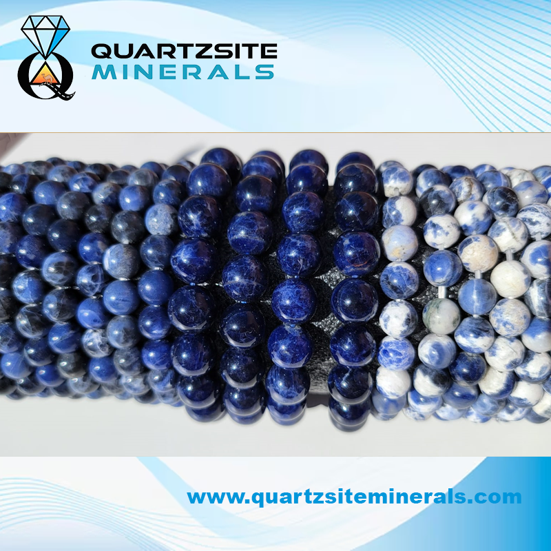 Sodalite crystal beads bracelets