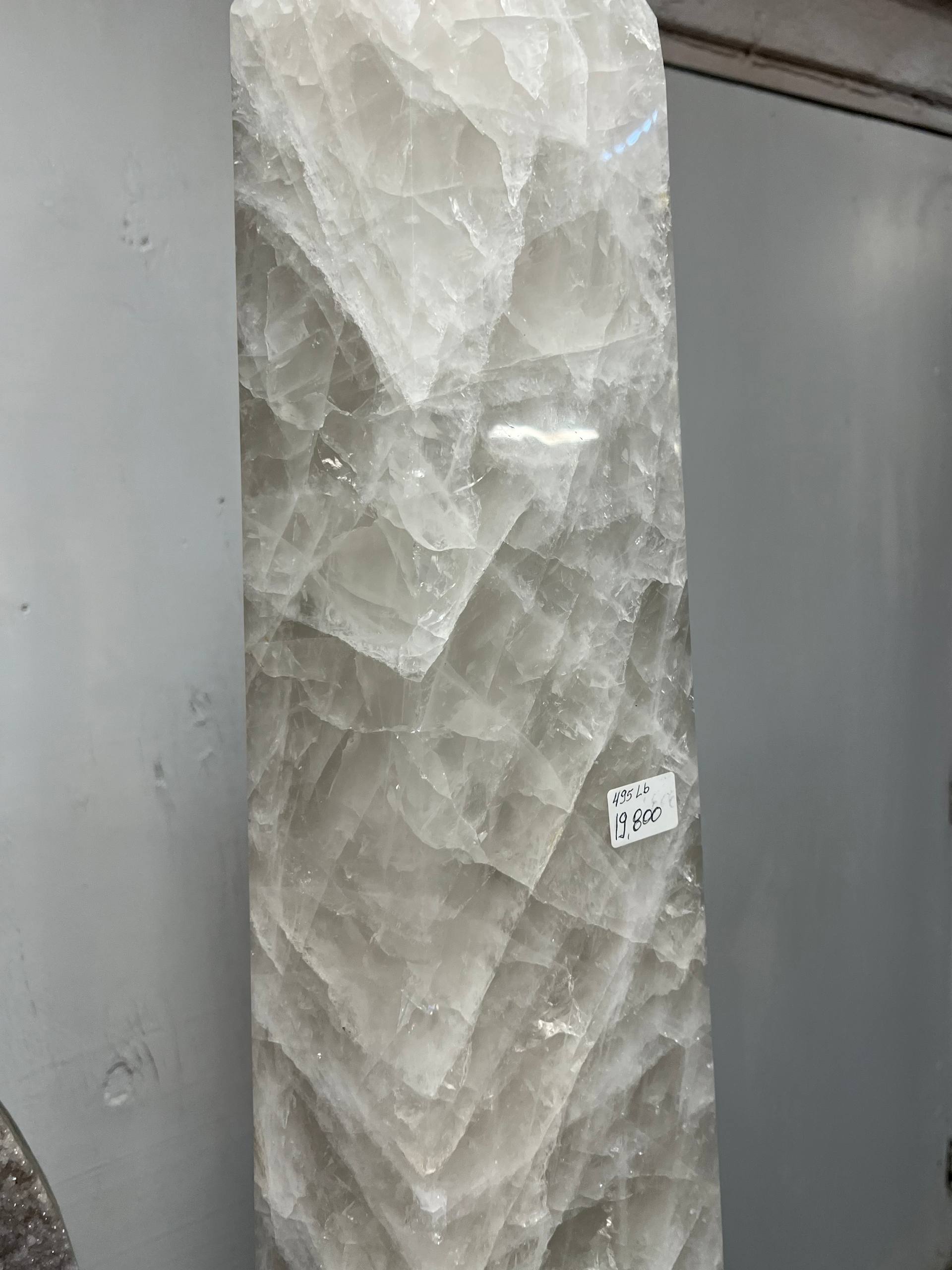 Smoky Quartz towers tall and huge – view 15