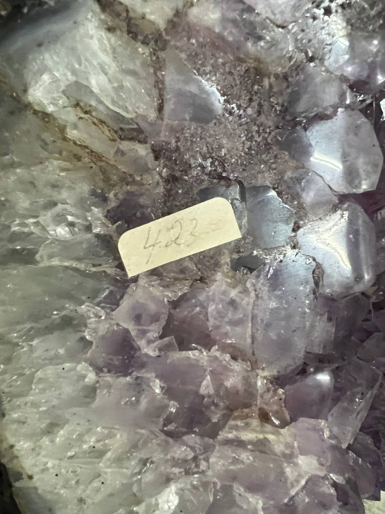 Amethyst cluster – view 5