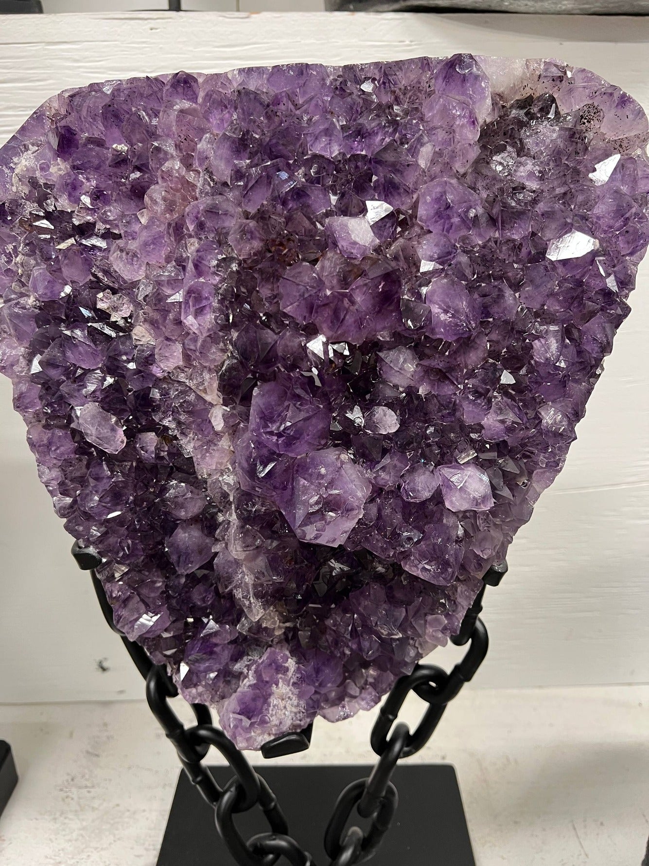 Amethyst cluster large specimen – view 4