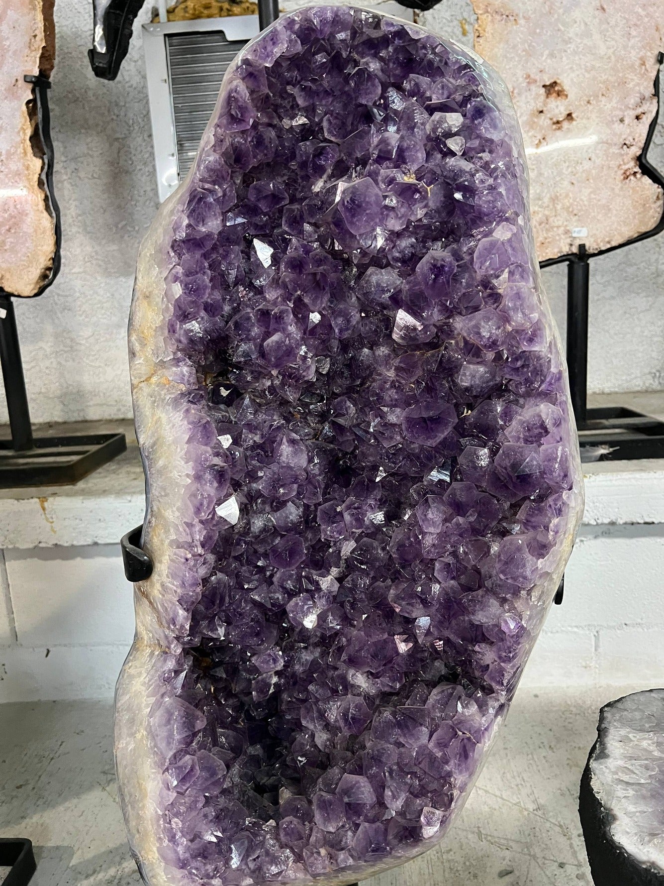 Large Amethyst Cluster – full view