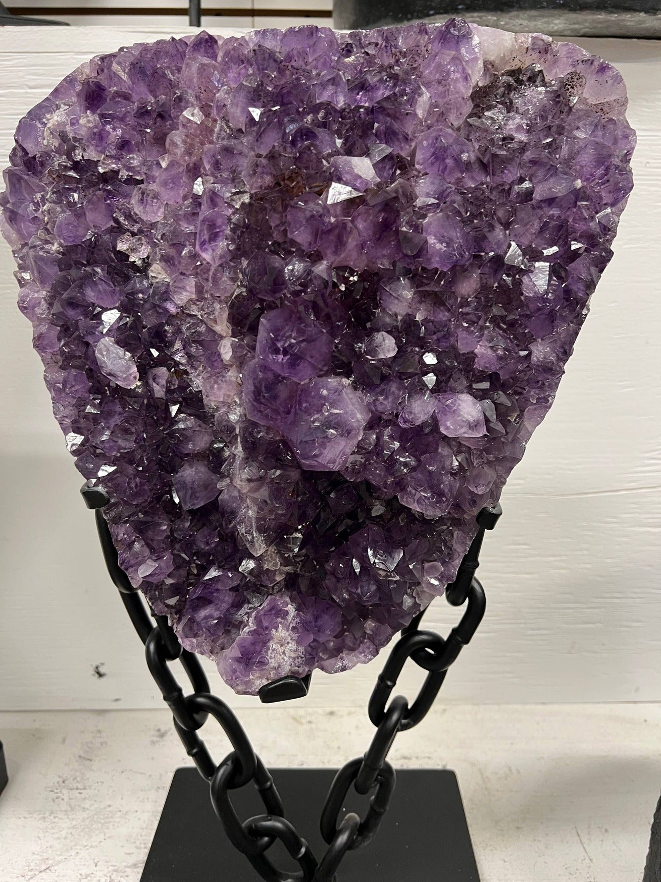 Amethyst cluster large specimen – view 3