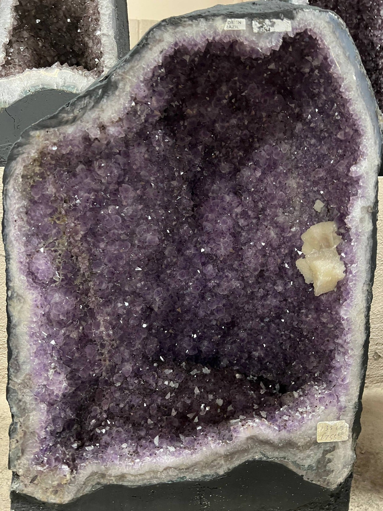 Amethyst cluster – view 2