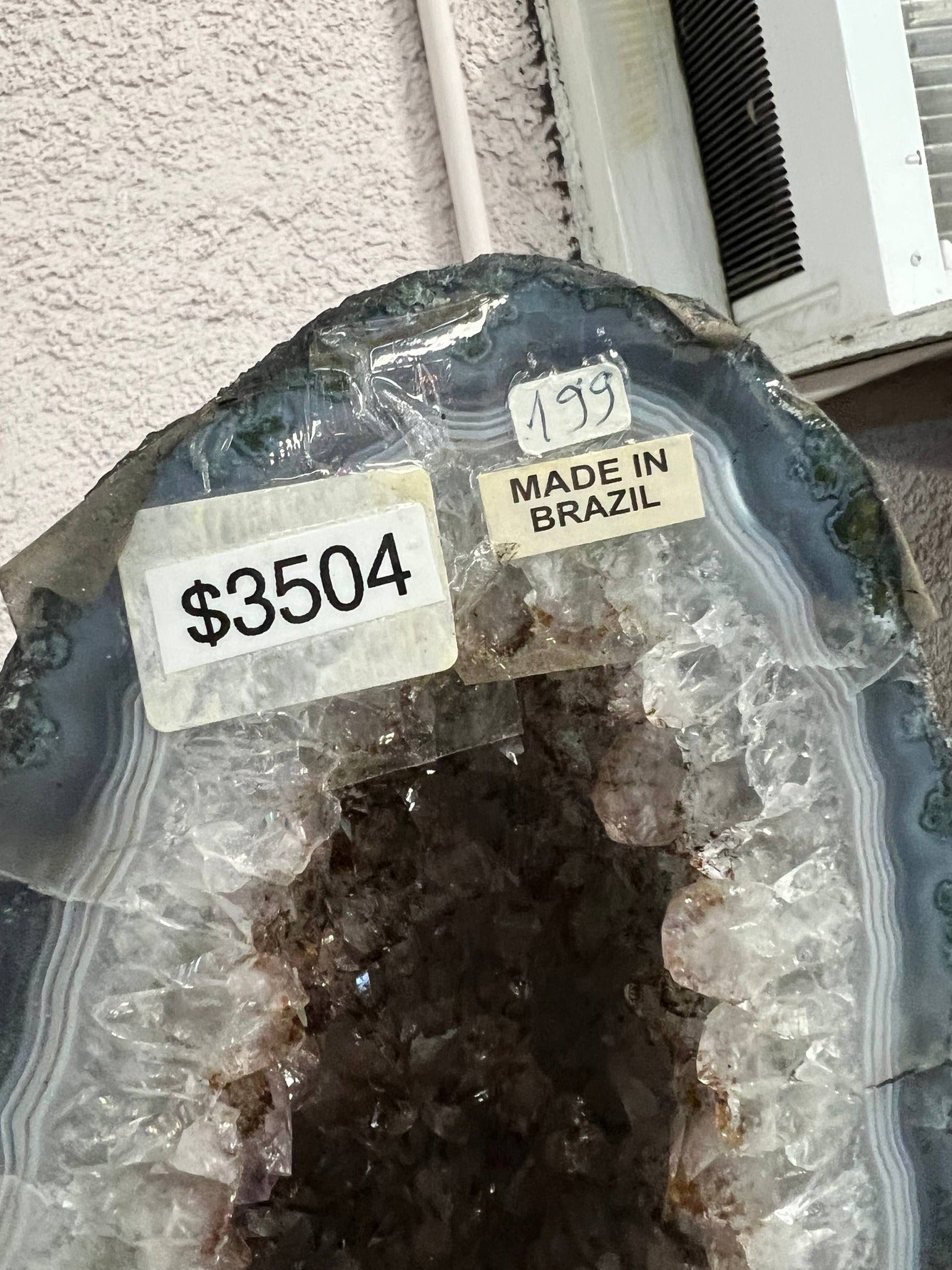Amethyst cathedral geode – view 5