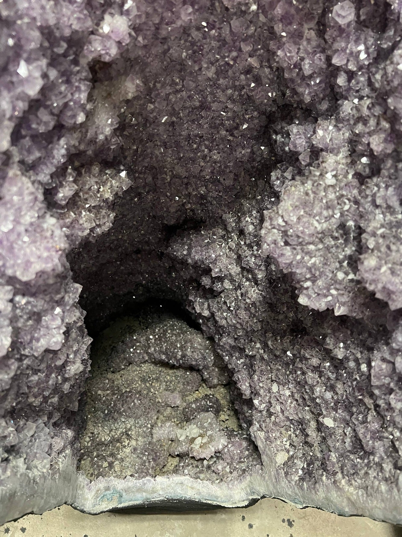 Amethyst cluster – view 5