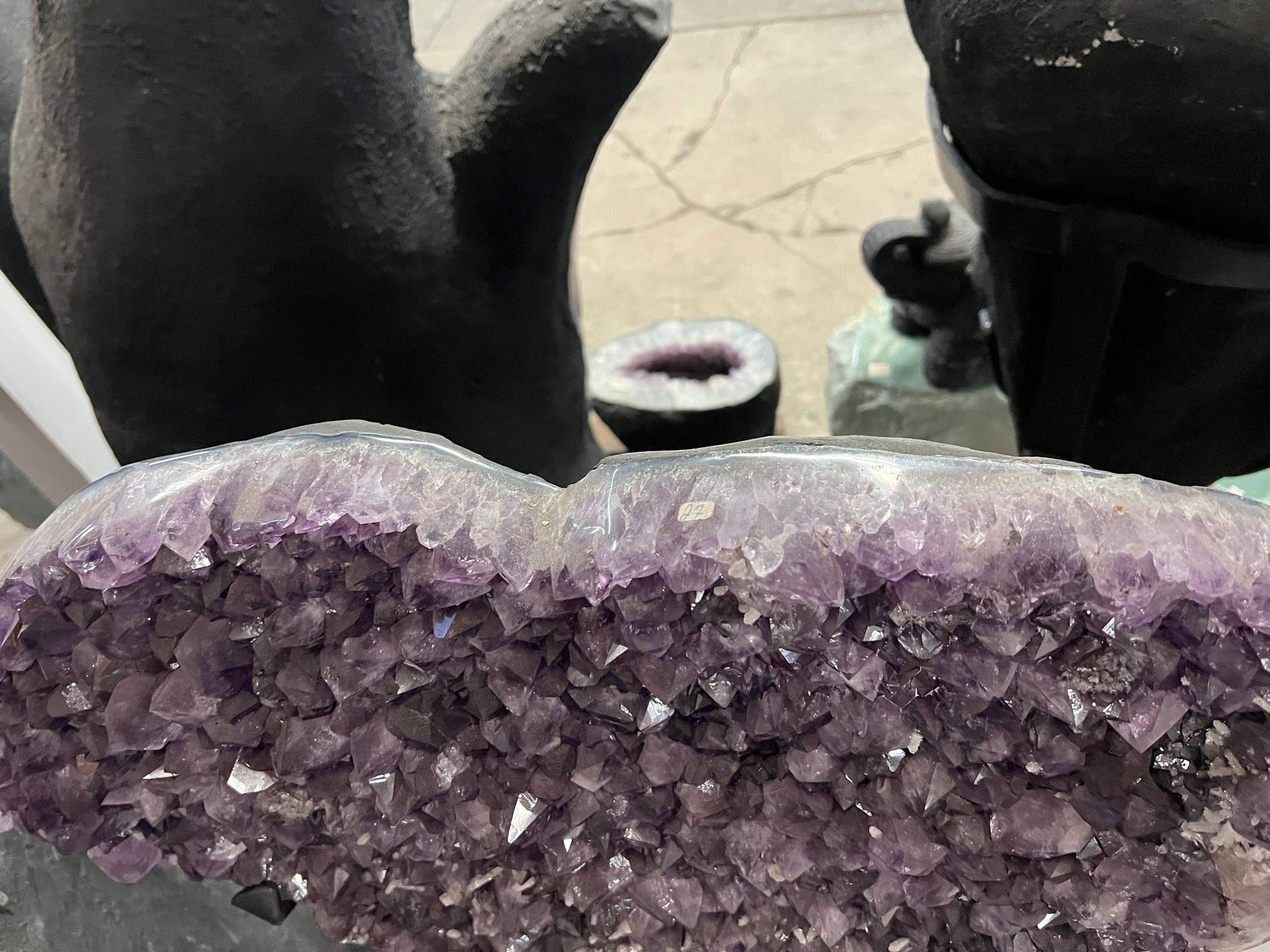 Amethyst Tower on stand – view 4