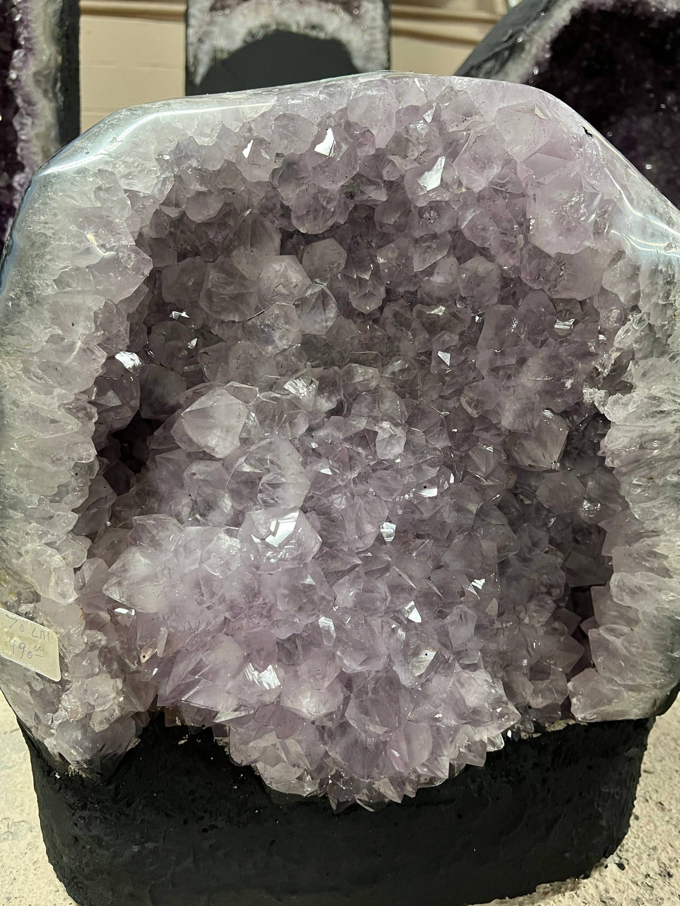 Amethyst cluster – view 3