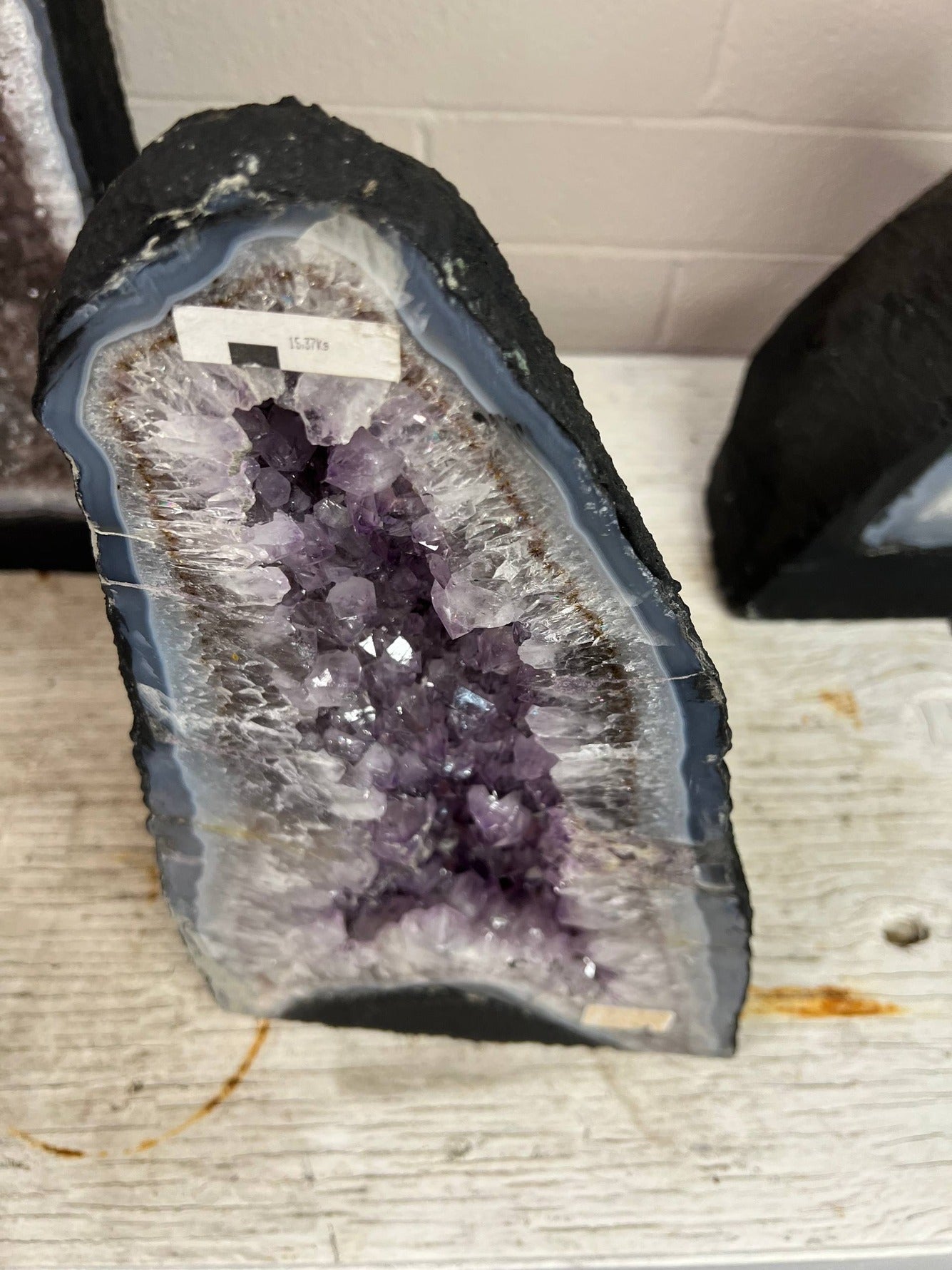Amethyst geode – view 1
