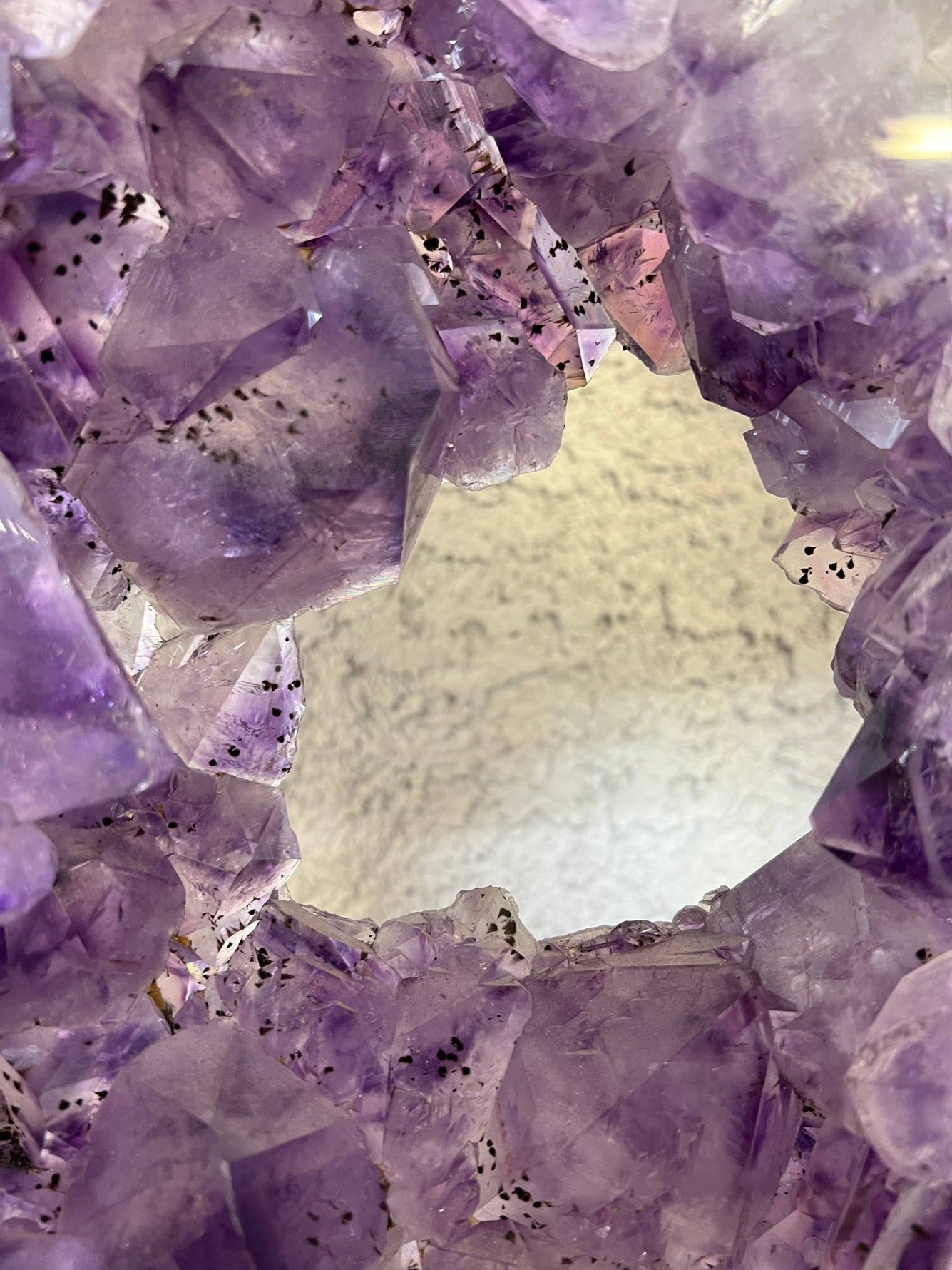 Amethyst Cathedral Geode Slab – view 3