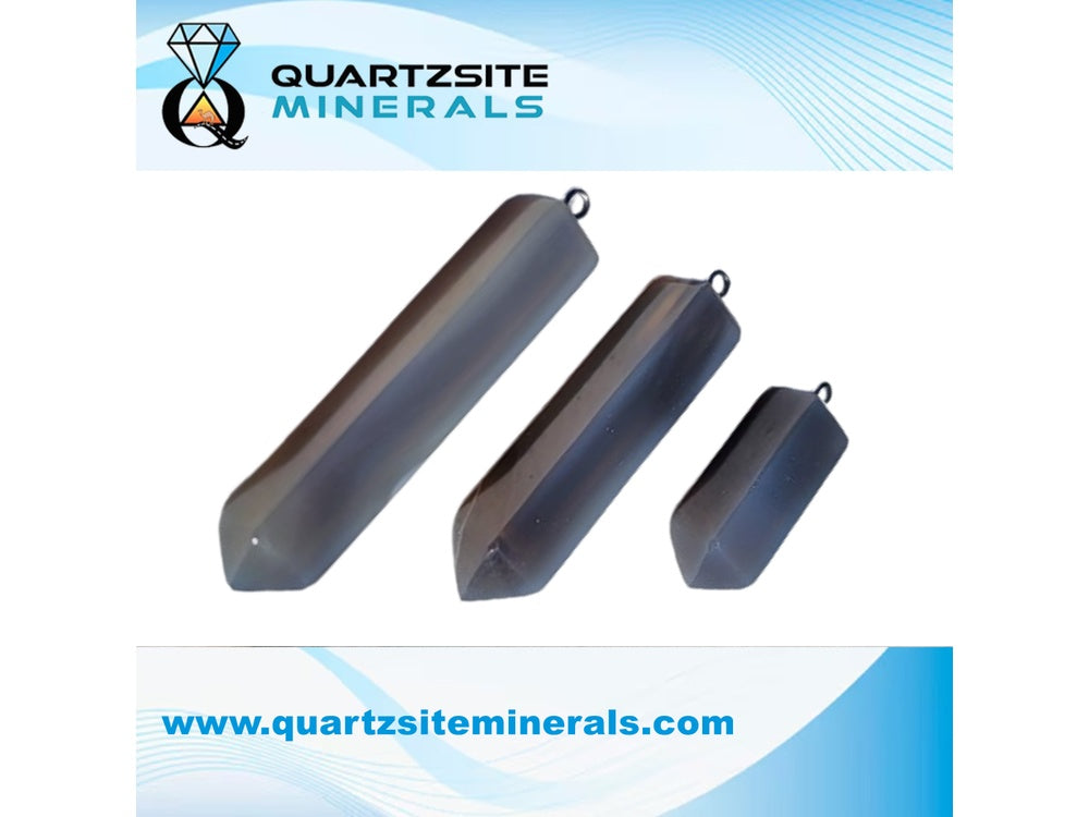 Agate Grey Pendants